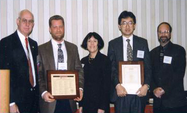 米国産婦人科学会、会長賞受賞式